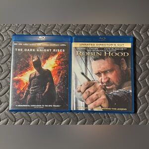 The Dark Knight Rises & Robin Hood Blu-ray/DVD & Digital Set